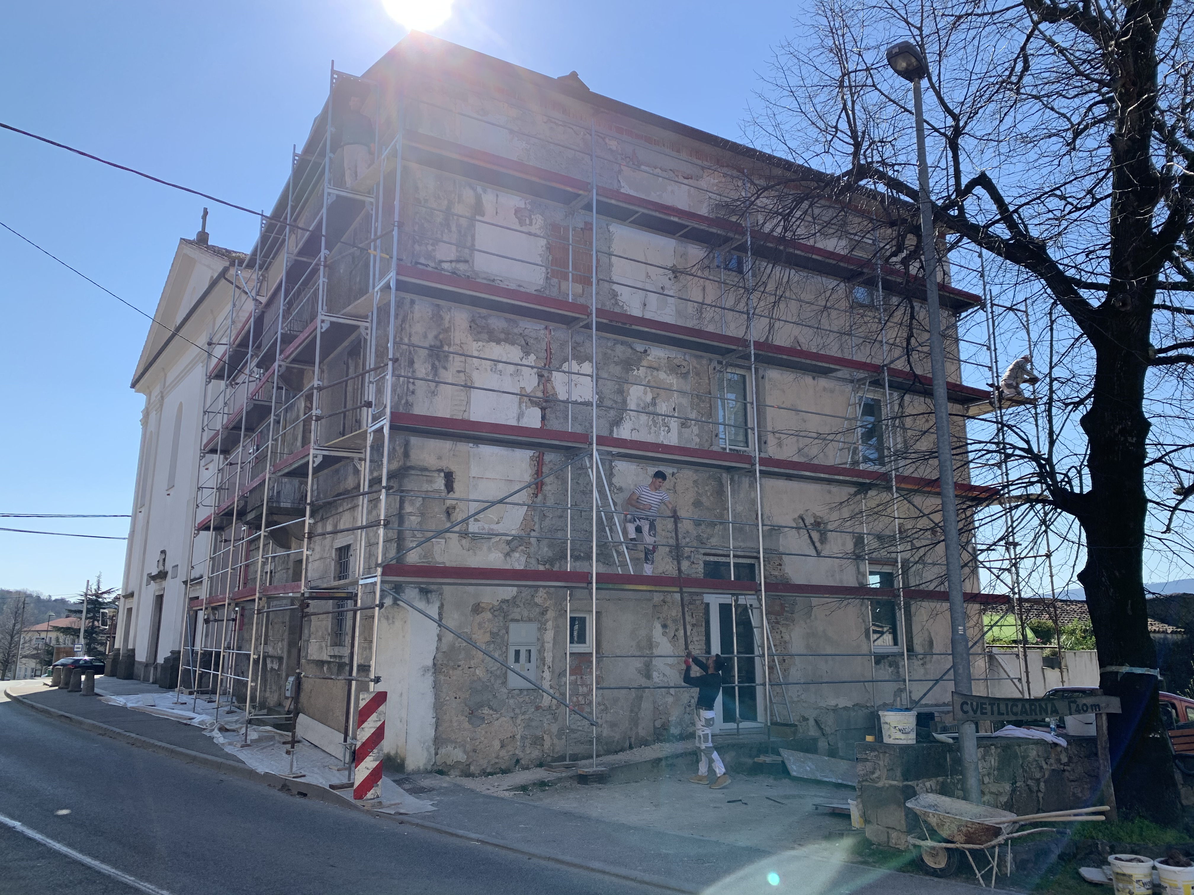 Izvedena gradbena dela Kokolari